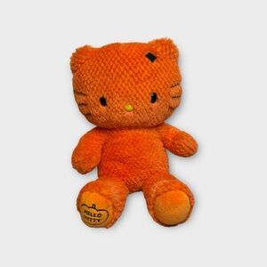 Hello Kitty Build-A-Bear Orange Halloween Stuffed Animal 18”